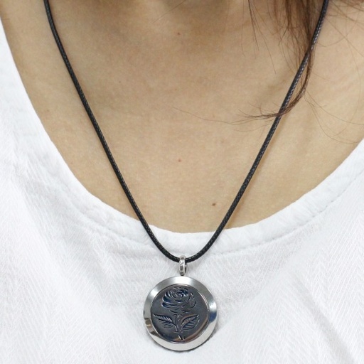 [3700643505272] Collier d'Aromathérapie Aum