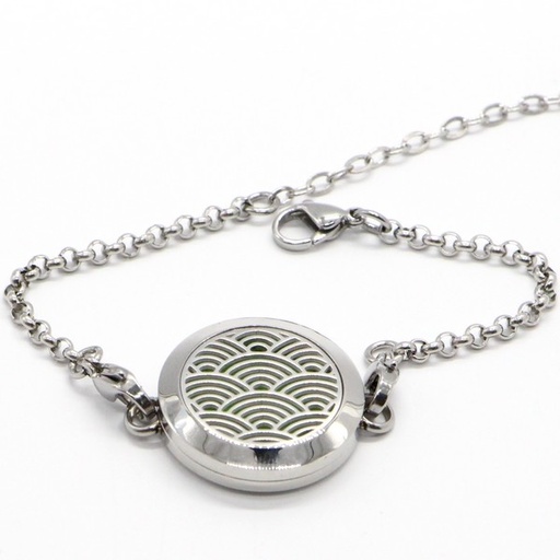 [3700643505302] Bracelet d'Aromathérapie Vague Zen