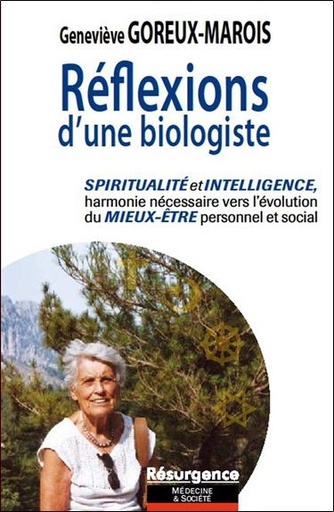 [9782874340611] Réflexions d'une biologiste