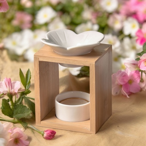 [3700643505739] Brûle parfum céramique Naturéa Plumeria 