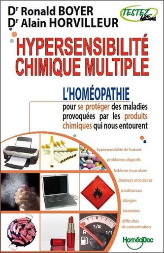 Couverture du livre Hypersensibilité chimique multiple de Ronald Boyer