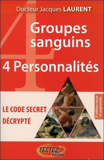 [9782874611070] 4 groupes sanguins - 4 personnalités