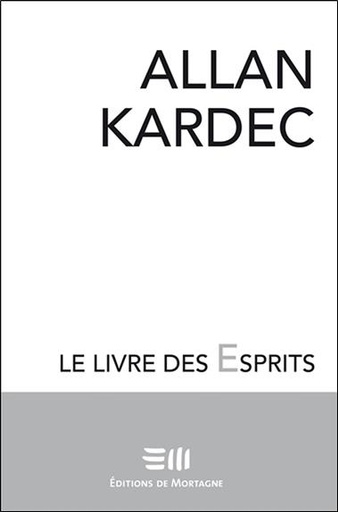 Couverture du livre Le livre des esprits de Allan Kardec