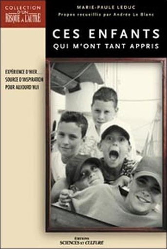 [9782890923270] Ces enfants qui m'ont tant appris