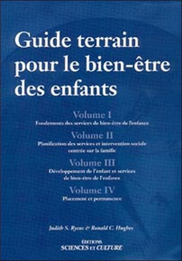 [9782890923539] Guide terrain pour le bien-être des enfants - 4 tomes