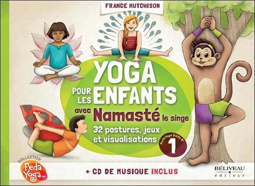 [9782890926394] Yoga pour les enfants avec Namasté - Guide pratique - Livre + CD
