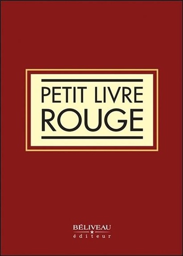 [9782890929463] Petit livre rouge