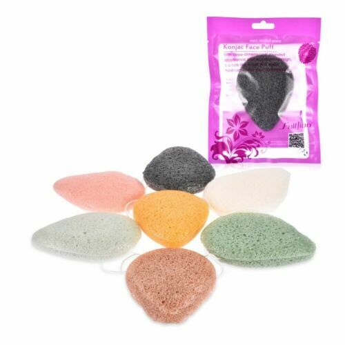 [3700643505869] Eponge Konjac XL Corps au Charbon de Bambou