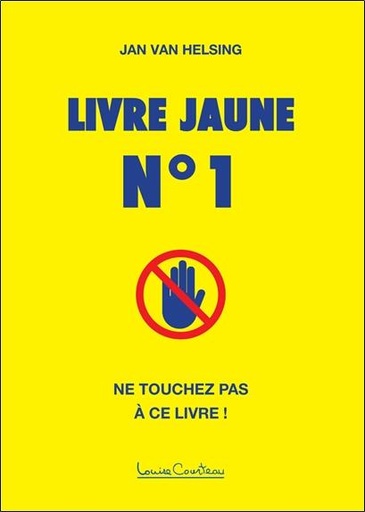 [9782892393255] Livre jaune n°1 - Ne touchez pas à ce livre !