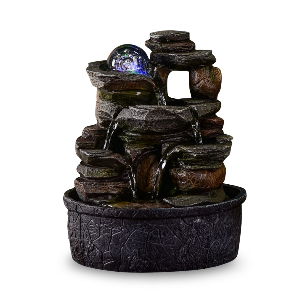 Fontaine Nature Satya — Fontaine Zen LED | Librairie ECCE TERRA