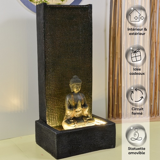 [3700643503186] Fontaine XL Mur Bouddha