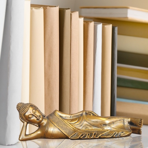 [3700643503995
] Statuette Bouddha Couché