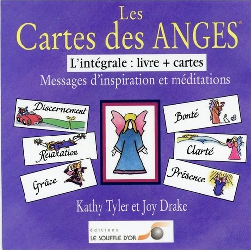 Couverture du livre Les Cartes des Anges (L'intégrale livre + cartes) de Joy Drake