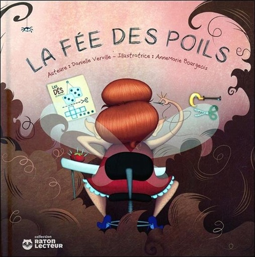 Couverture du livre La fée des poils de AnneMarie Bourgeois