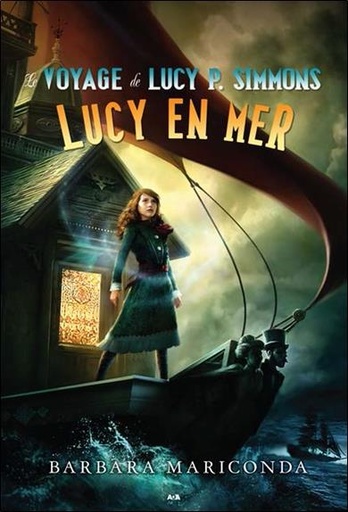 Couverture du livre Le voyage de Lucy P. Simmons T2 - Lucy en mer de Barbara Mariconda