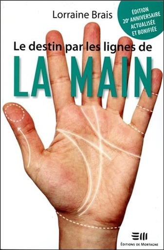 Couverture du livre Le destin par les lignes de la main de Lorraine Brais