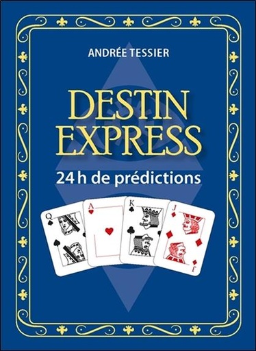 Couverture du livre Destin express - 24h de prédictions - Coffret de Andrée Tessier