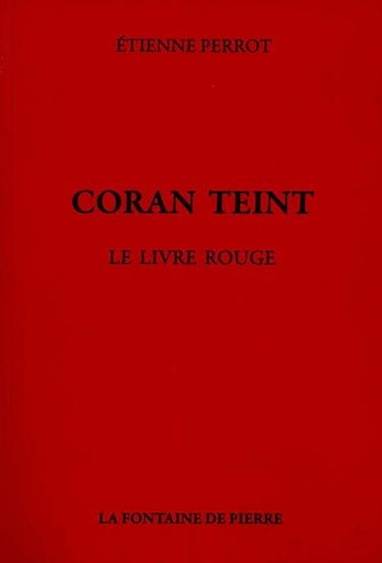 [9782902707478] Coran teint - Le livre rouge