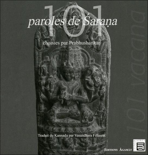 Couverture du livre 101 paroles de Sarana choisies par Prabhushankar de Bernard Bouanchaud