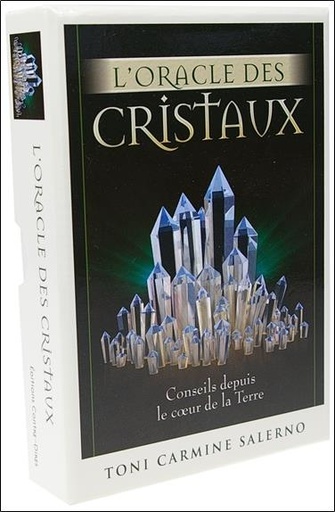 Couverture du livre L'ORACLE DES CRISTAUX, Conseils depuis le coeur de la Terre de Toni Carmine Salerno