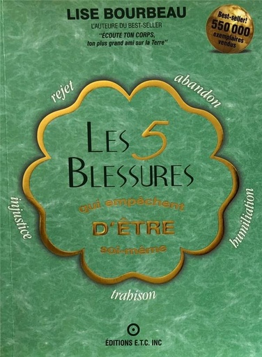 [9782920932180] 5 blessures qui empêchent d'être soi-même