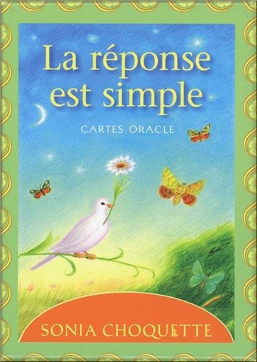 Couverture du livre La réponse est simple (Coffret) de Sonia Choquette