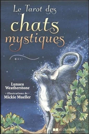 Couverture du livre Le tarot des chats mystiques (Coffret) de Lunaea Weatherstone