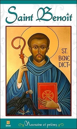 [9782930211602] Saint Benoît - Neuvaine et prières