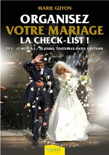 [9782940430161] Organisez votre mariage - La check-list !