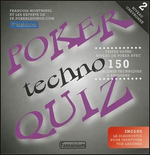 Couverture du livre Poker techno quiz 2 de François Montmirel