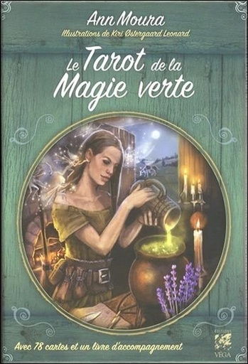 Couverture du livre Le tarot de la Magie Verte (Coffret) de Ann Moura