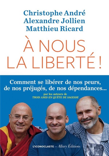Couverture du livre A nous la liberté de Alexandre Jollien