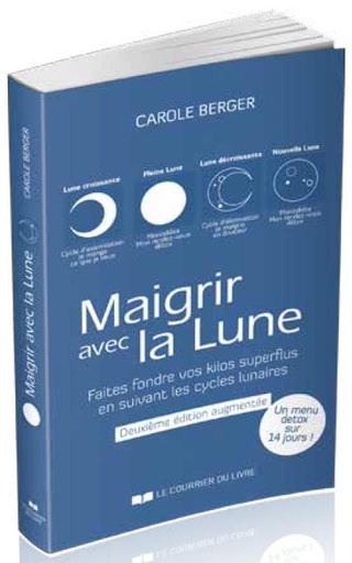 Couverture du livre Maigrir avec la Lune de Carole Berger