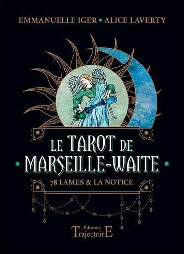[9782841977987] Le Tarot de Marseille-Waite - 78 lames et la notice