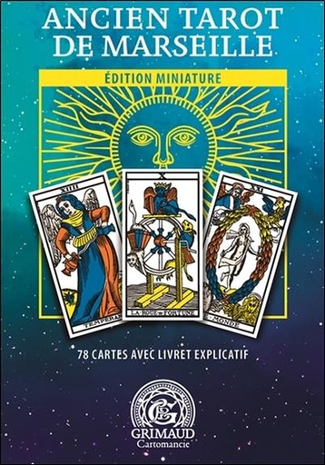 [9782841978038] Mini Ancien Tarot de Marseille - Grimaud