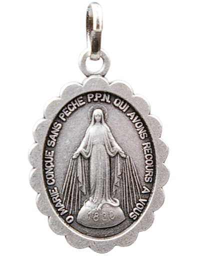 [3602200819610] Médaille Notre Dame des Miracles argentée