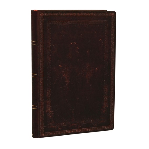 [9781439753347] Carnets Flexis à couverture souple - Noir Marocain Uni - Mini - Ligné