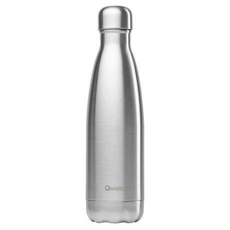 [3700735930203] Bouteille nomade 500ml acier isotherme Qwetch - 8 x 26,8 x 8