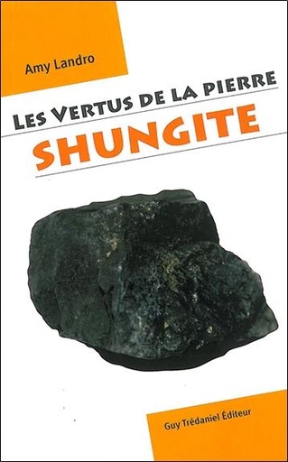 Couverture du livre Les vertus de la pierre shungite de Amy Landro