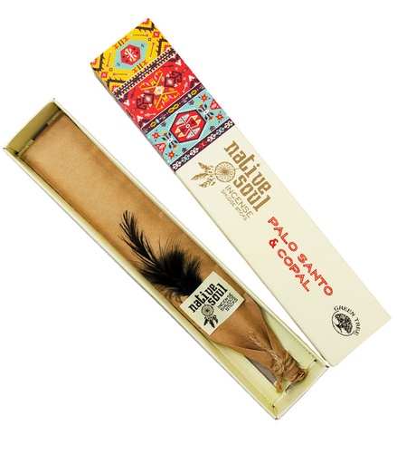 [8901684615080] Encens Green Tree Native Soul Copal & Palo Santo - 15 grs