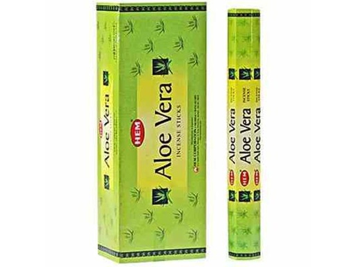 [8901810011441] Encens Aloé véra - 20 grs - Hem - Lot de 6 boîtes