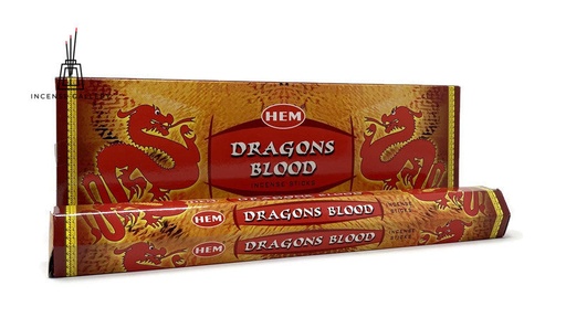 [8901810011618] Encens Sang de dragon - 20 grs - Hem - Lot de 6 boïtes