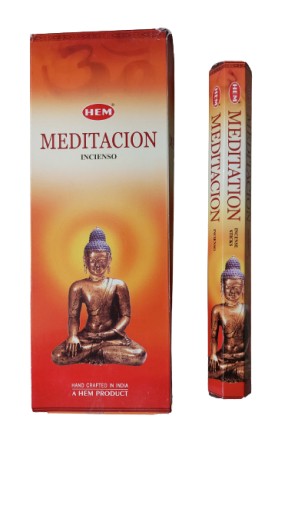 [8901810011717] Encens Méditation 20 grs - Hem - lot 6 boites