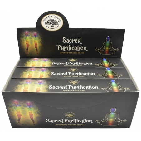 [8902276108034] Encens Green Tree - Sacred Purification 15 grammes