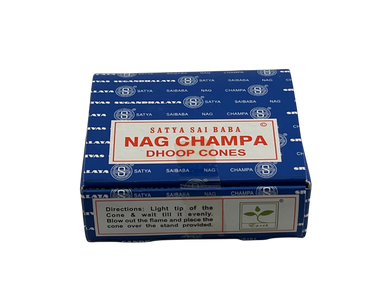 [8908005960089] Encens Nag Champa Dhoop Cones - Satya -