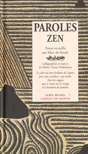 [9782226064387] Paroles zen