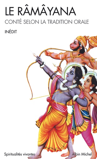 Couverture du livre Le ramayana selon la tradition orale de Serge Demetrian