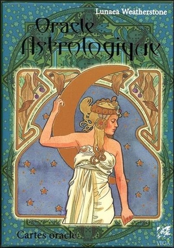 Couverture du livre Oracle astrologique (Coffret) de Lunaea Weatherstone