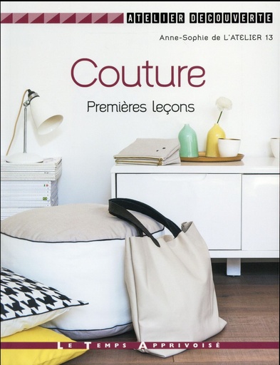 Couverture du livre Couture premières leçons de Anne-Sophie Pawlas