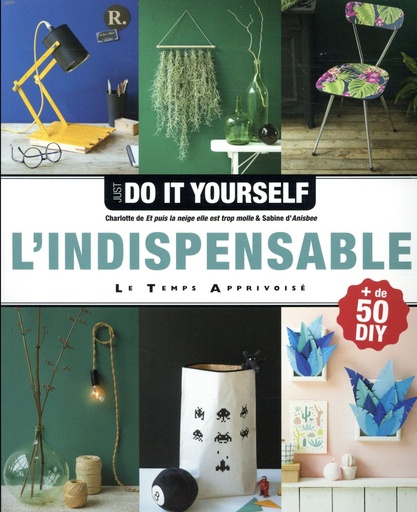Couverture du livre Just do it yourself ; l'indispensable ; plus de 50 DIY de Charlotte